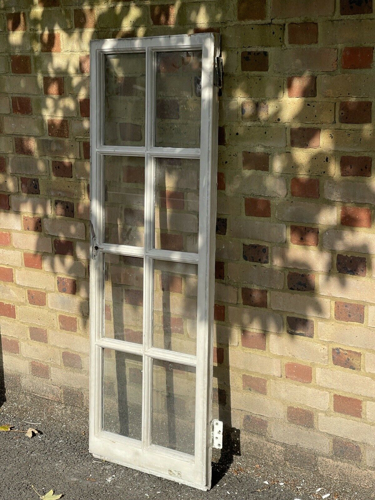 Reclaimed Old Georgian 8 Panel Wooden Window 1500 x 520mm