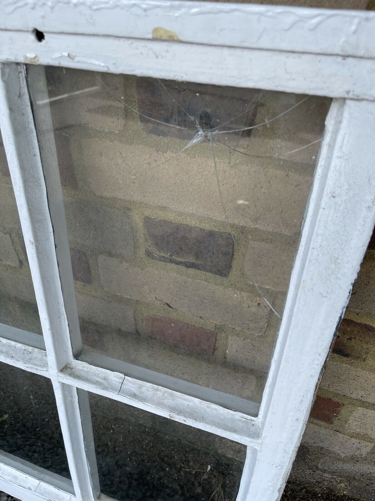 Modern Georgian 8 Panel Wooden Window 1080 x 790mm