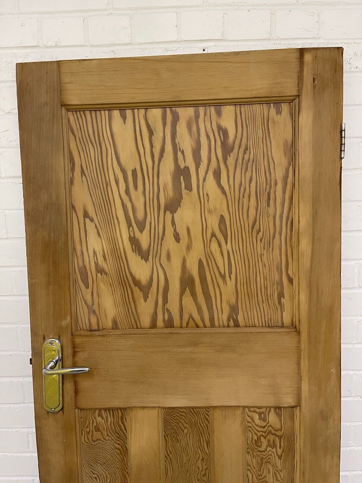 Reclaimed 1930s Edwardian 1 over 3 panel pine Internal door 1965 1960mm x 760mm
