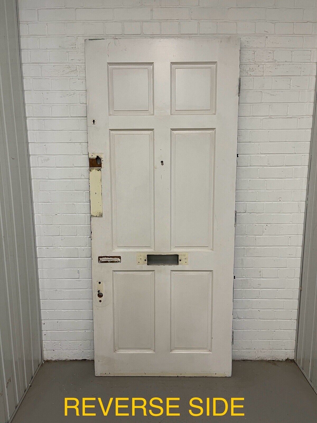 Reclaimed Old Wooden Bespoke Hardwood Front Door 2125 x 915mm