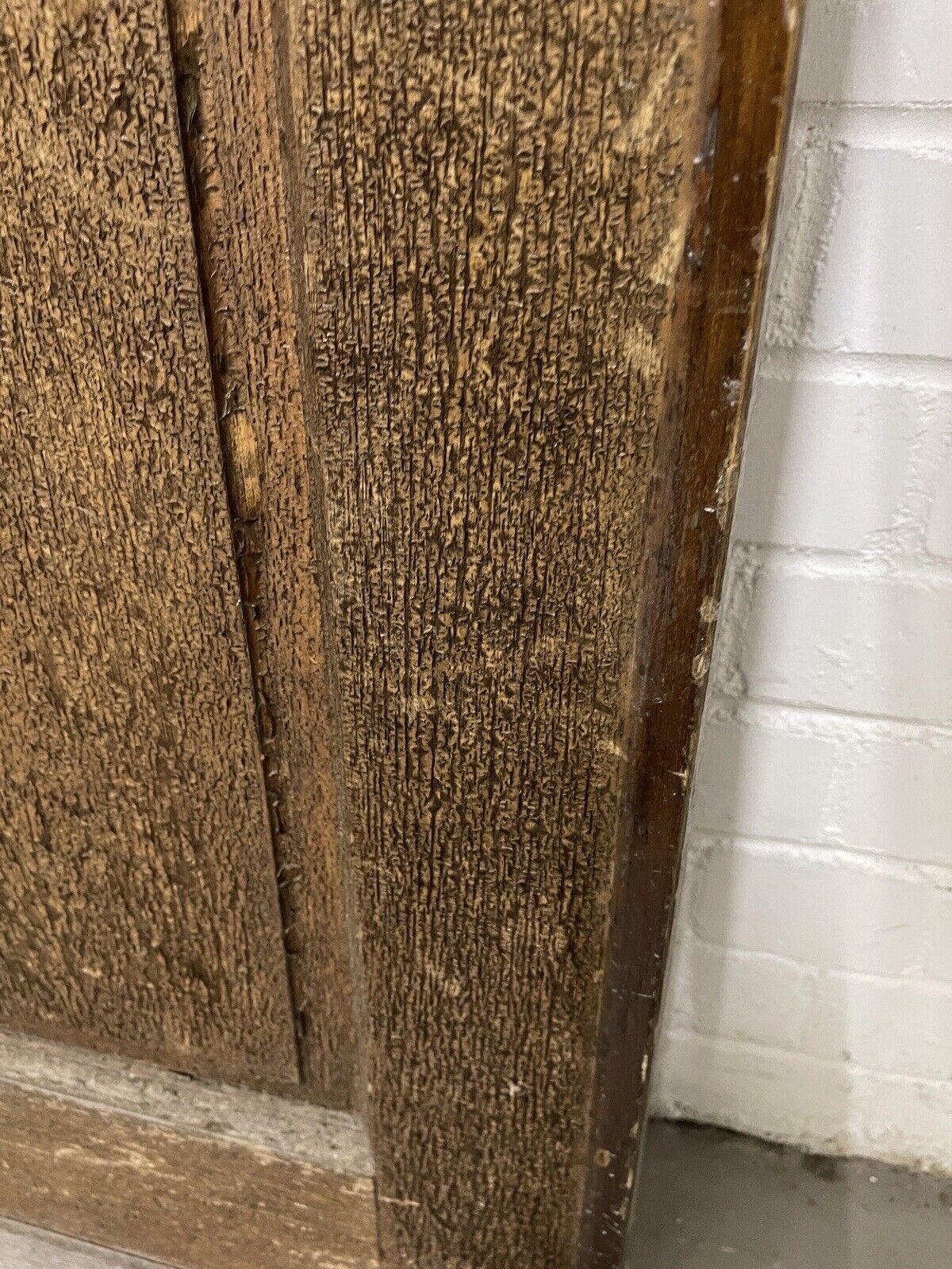 Reclaimed Bow Wooden Panel Front Door 1980 x 833mm