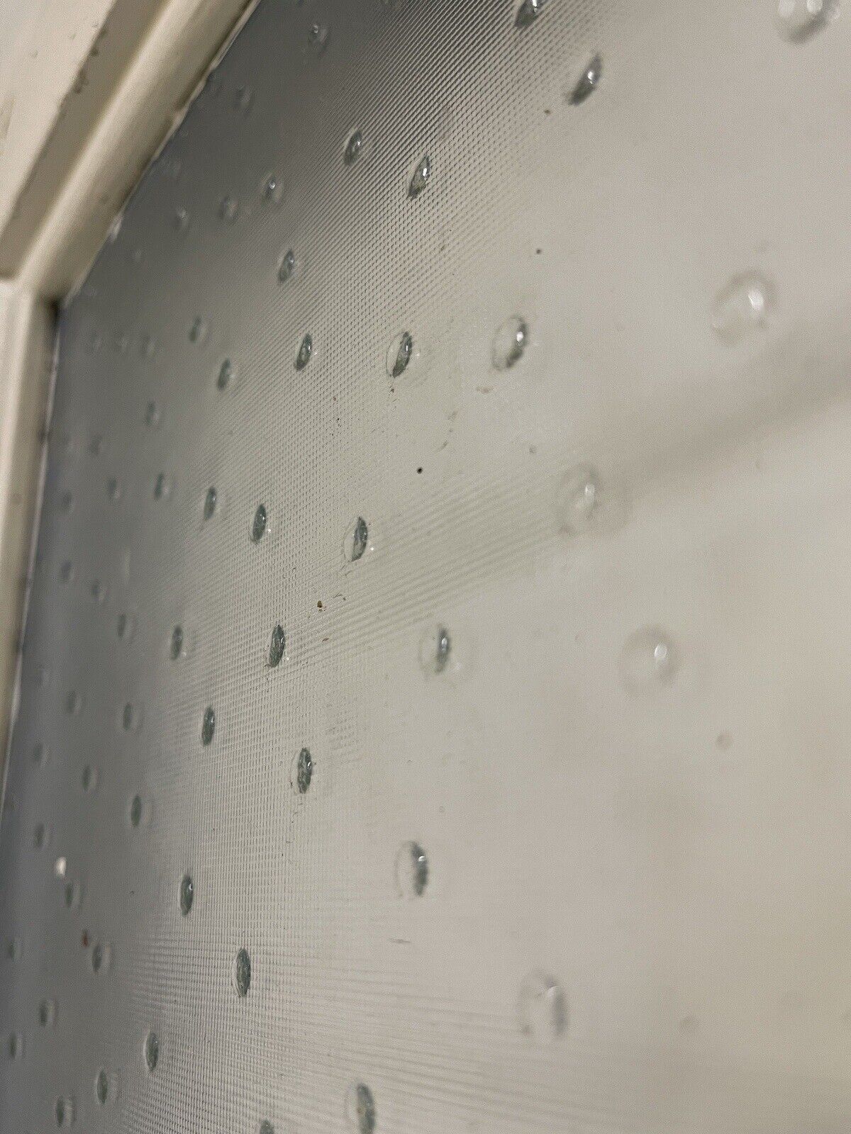 Reclaimed Polka Dot Raised 50s 60s 70s Glass External Door 1963 x 830mm
