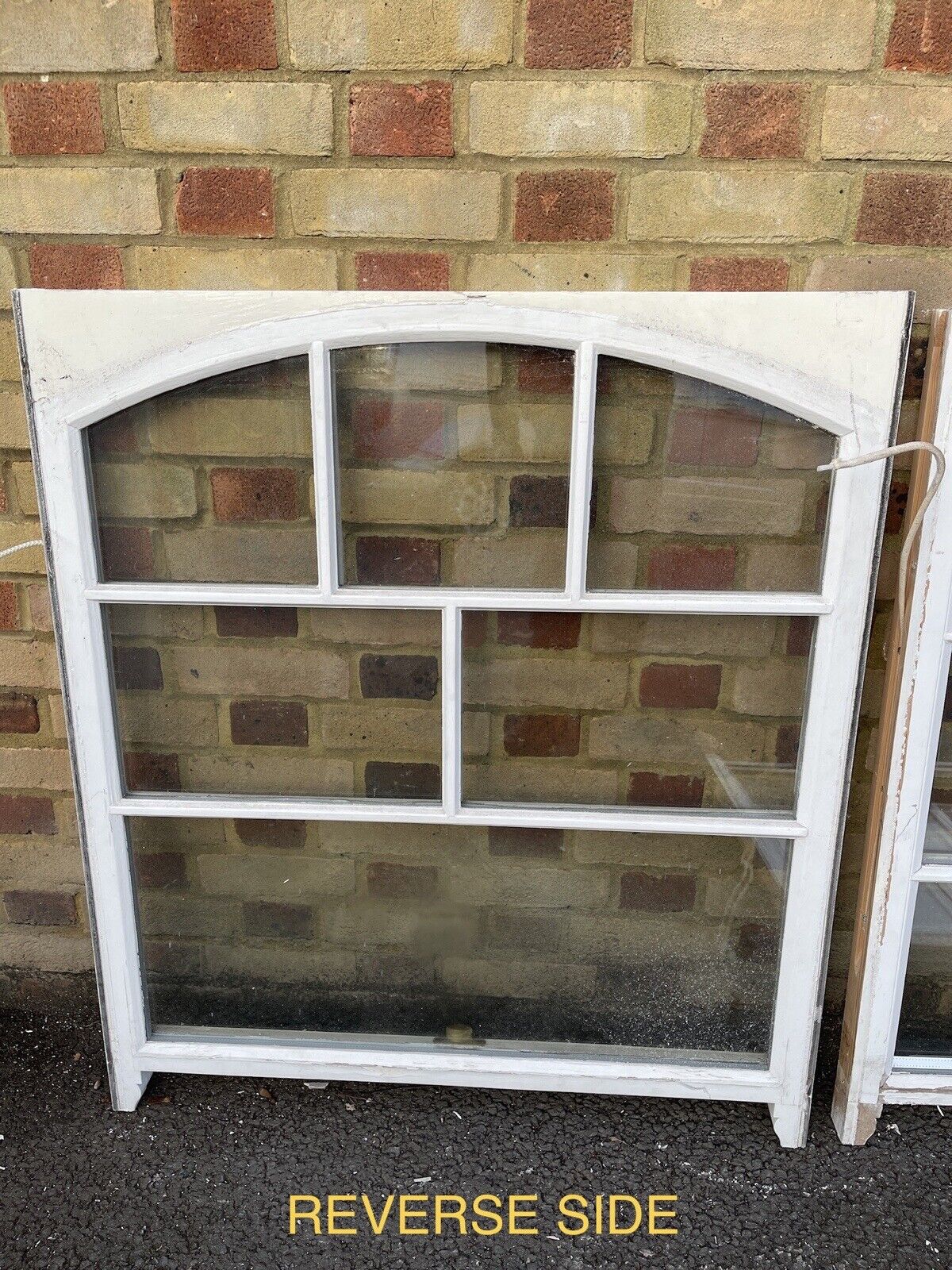 Job Lot Of Four Georgian Bar Double Glazed Matching Wooden Sash Windows