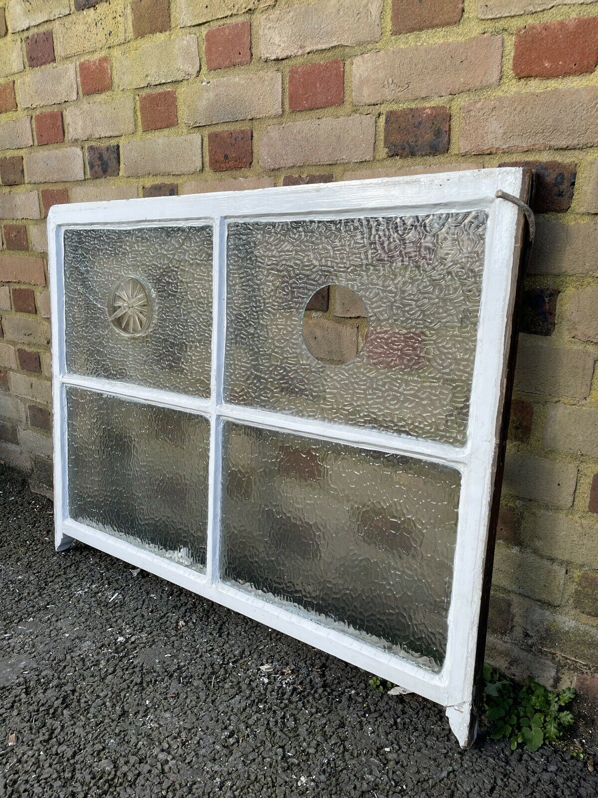 Large Reclaimed Old Georgian 4 Panel Wooden Sash Window