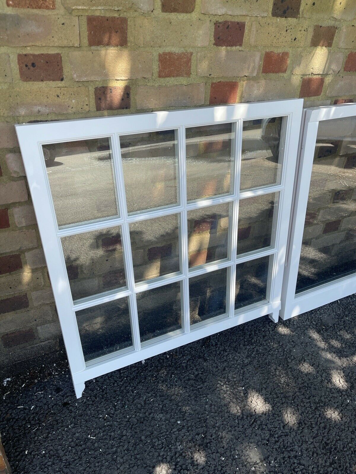 Modern Georgian Bar Double Glazed Matching Wooden Sash Windows Top and Bottom
