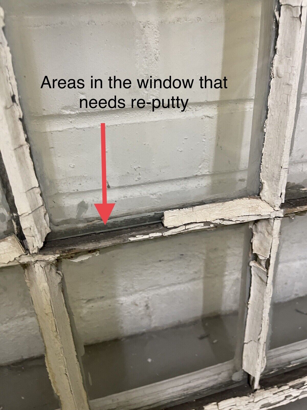Reclaimed Old Georgian Arch Panel Wooden Sash Window 970 x 716mm