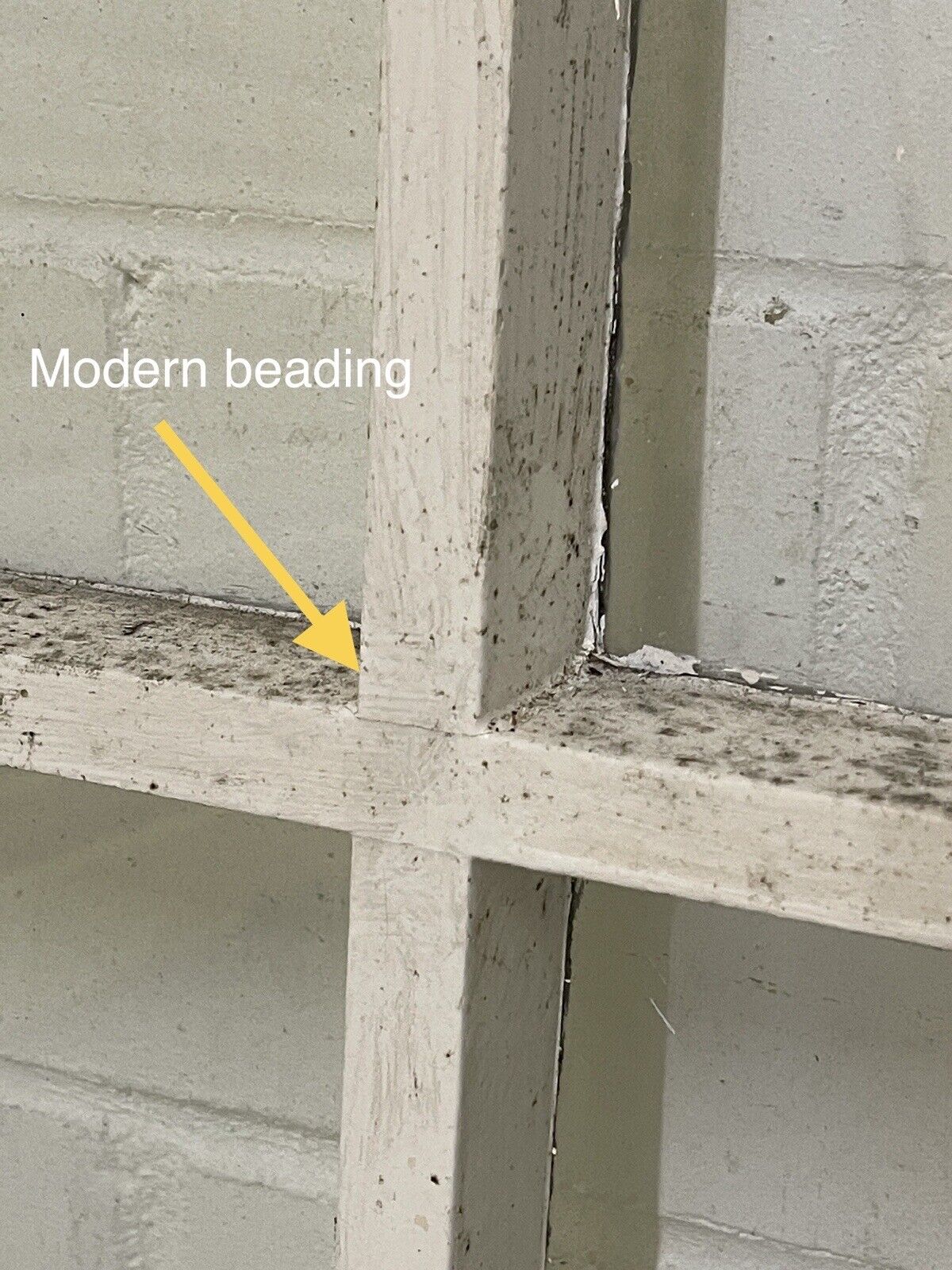 Modern Georgian 6 Panel Wooden Window 565 x 985mm