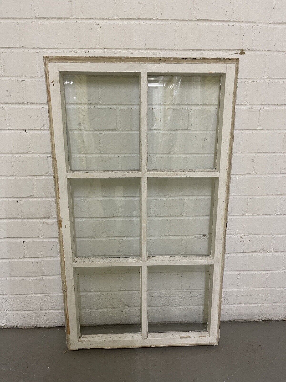 Modern Georgian 6 Panel Wooden Window 565 x 985mm