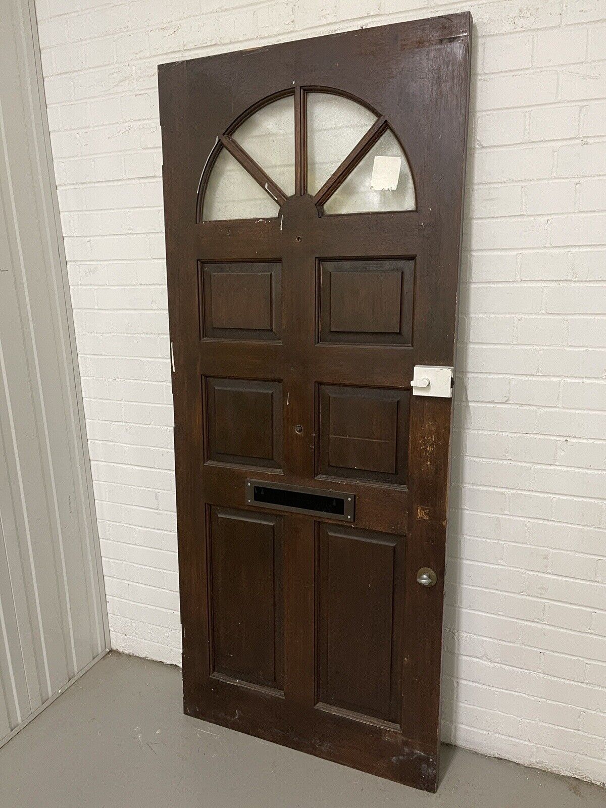Reclaimed Carolina Old Single Glazed Glass Wooden Door 1967 x 833mm