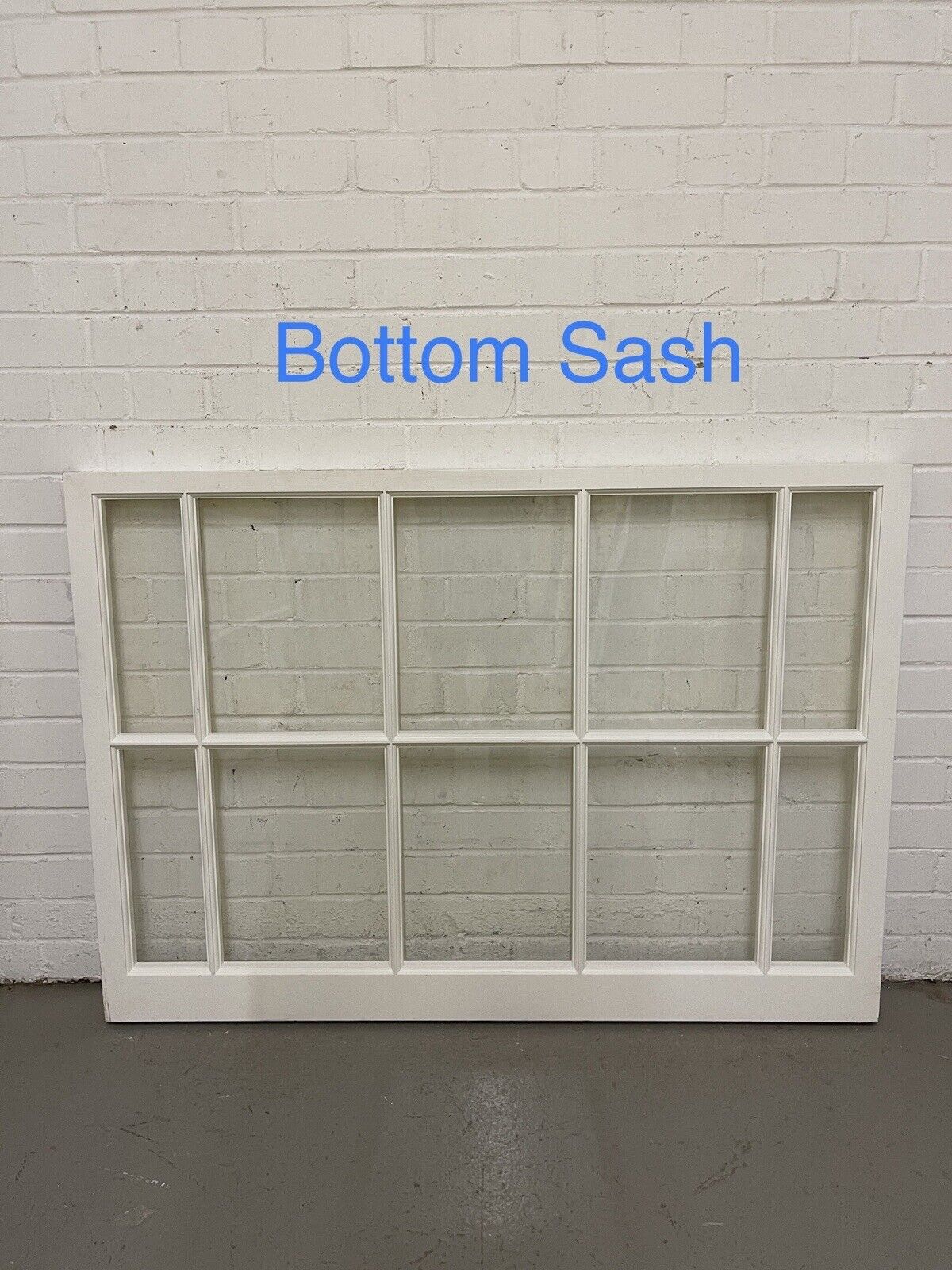 Pair Of Modern Georgian Bespoke Wooden 10 Panel Window 890 x 1205 850 x 1205mm