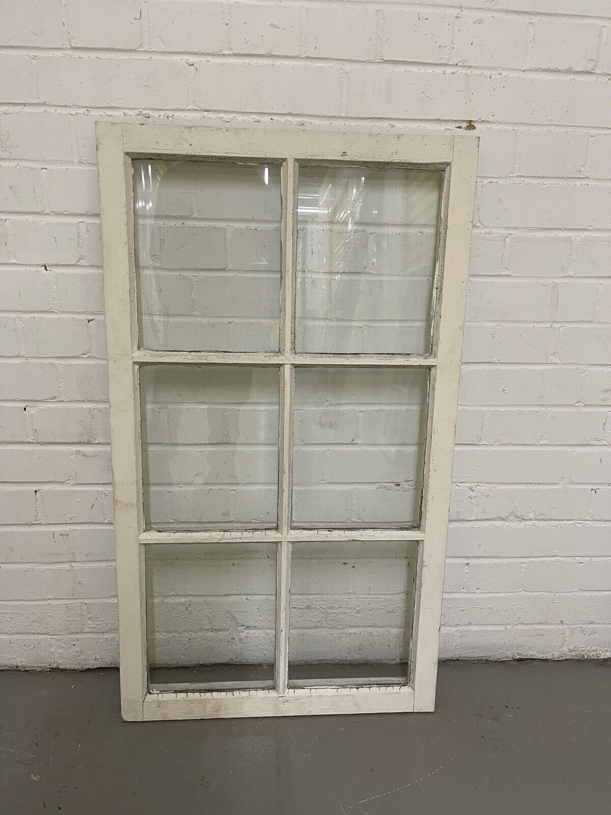 Modern Georgian 6 Panel Wooden Window 565 x 985mm