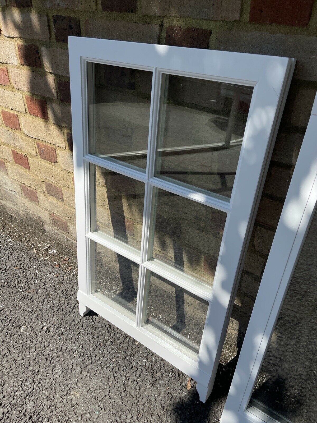Modern Georgian Bar Double Glazed Matching Wooden Sash Windows Top and Bottom