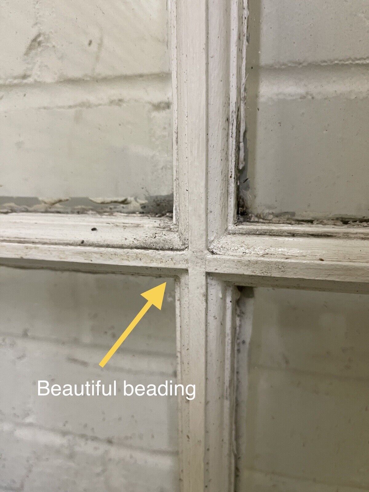 Reclaimed Georgian 8 Panel Wooden Panel Sash Window 940x605