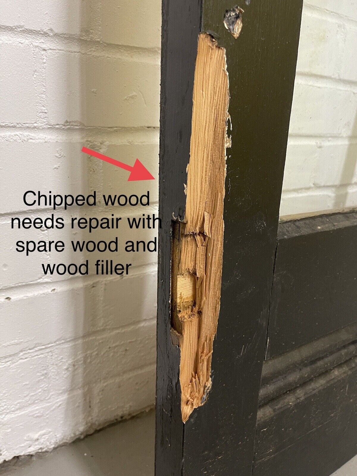 Reclaimed Georgian Wooden Panel External Side Back Door 1970x 860mm