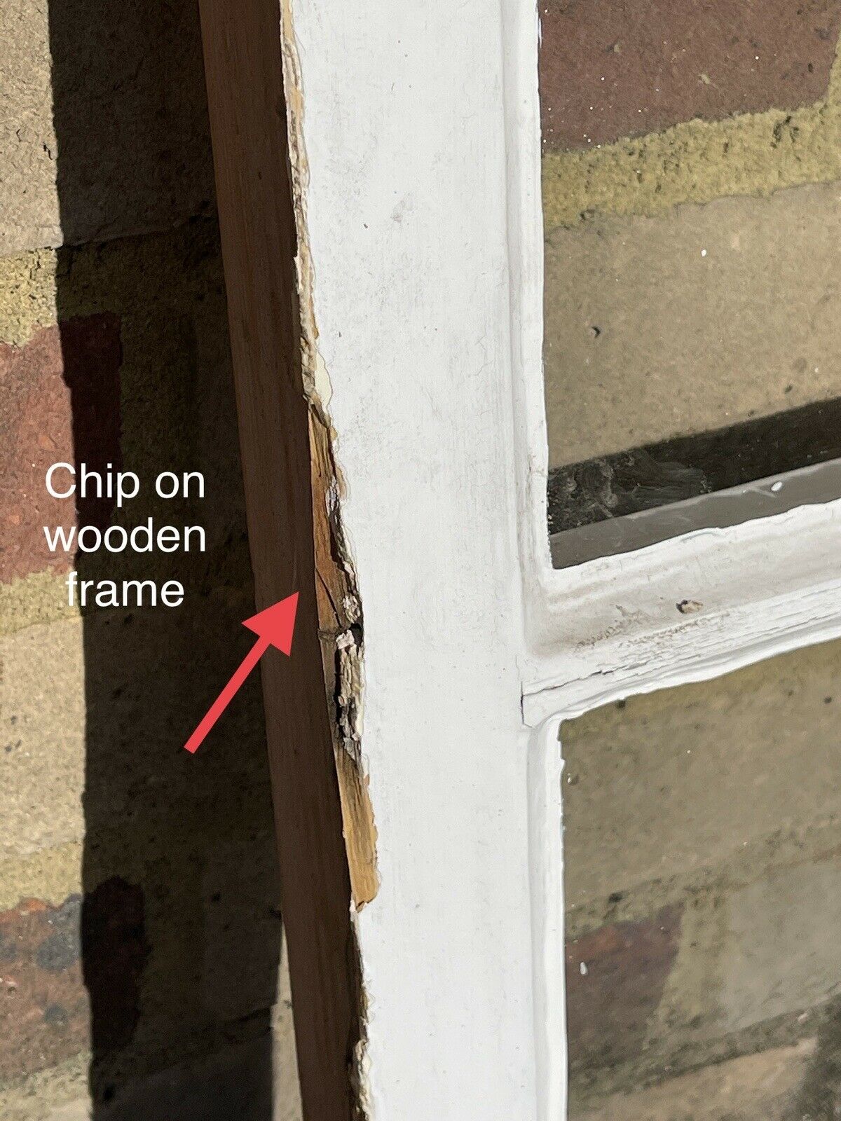 Modern Georgian 4 Panel Wooden Window 563 x 743mm