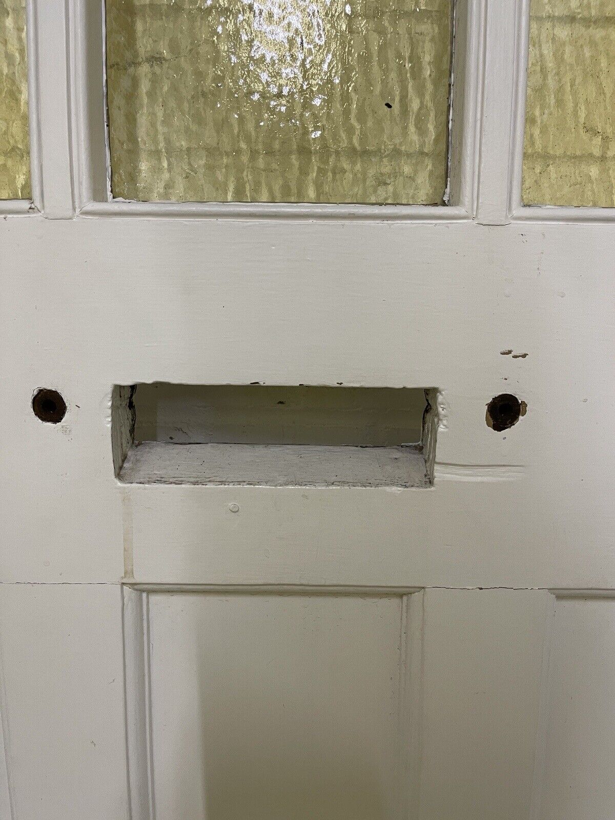 Reclaimed Victorian Edwardian Wooden Panel Front Door 2018 x 810mm