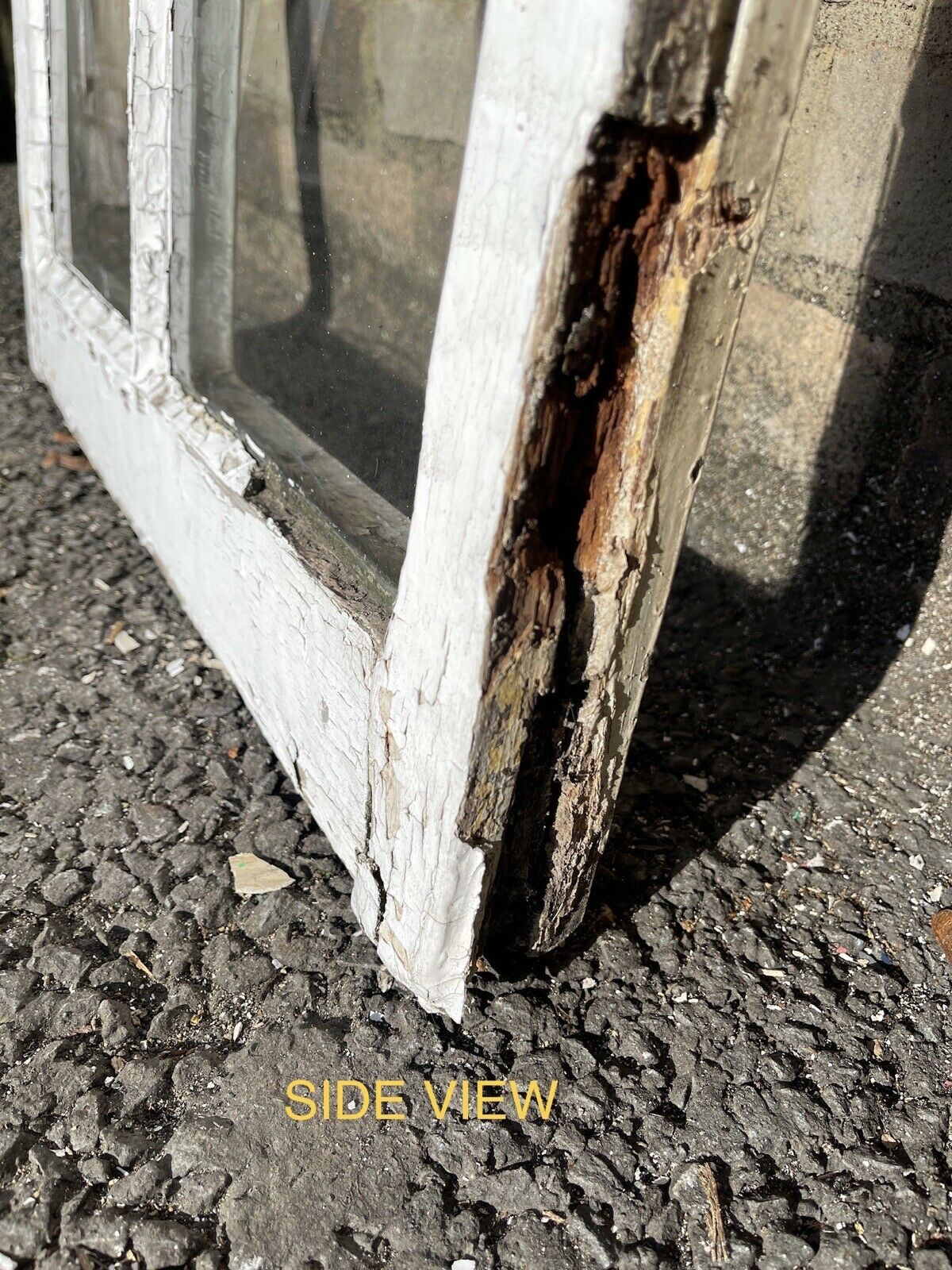 Modern Georgian 6 Panel Wooden Window 563 x 1052mm