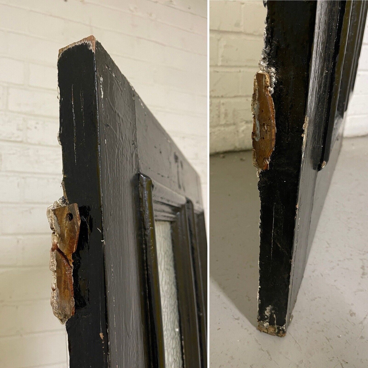 Reclaimed Victorian Edwardian Wooden Panel Front Door 1950 or 1945 x 760mm