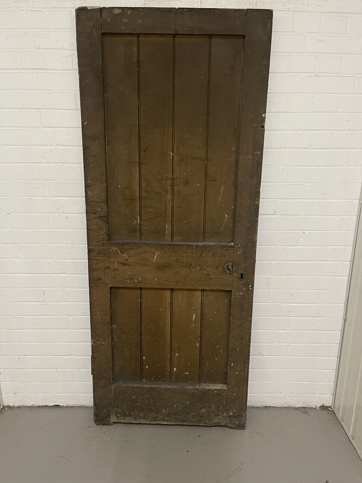 Reclaimed Victorian Edwardian Internal Door or Barn door 1910 x 780mm