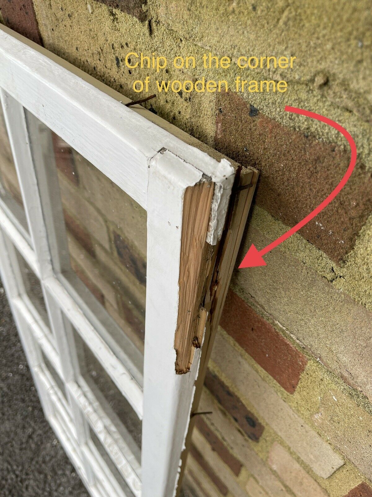 Modern Georgian 8 Panel Wooden Window 1115 x 555mm