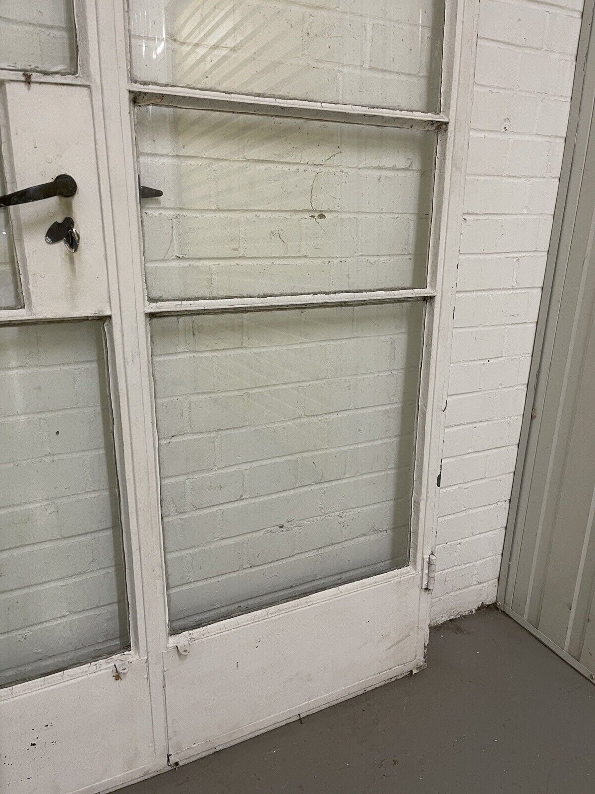 Reclaimed Vintage Industrial Crittall Crital Steel French Doors 1235 x 2055mm