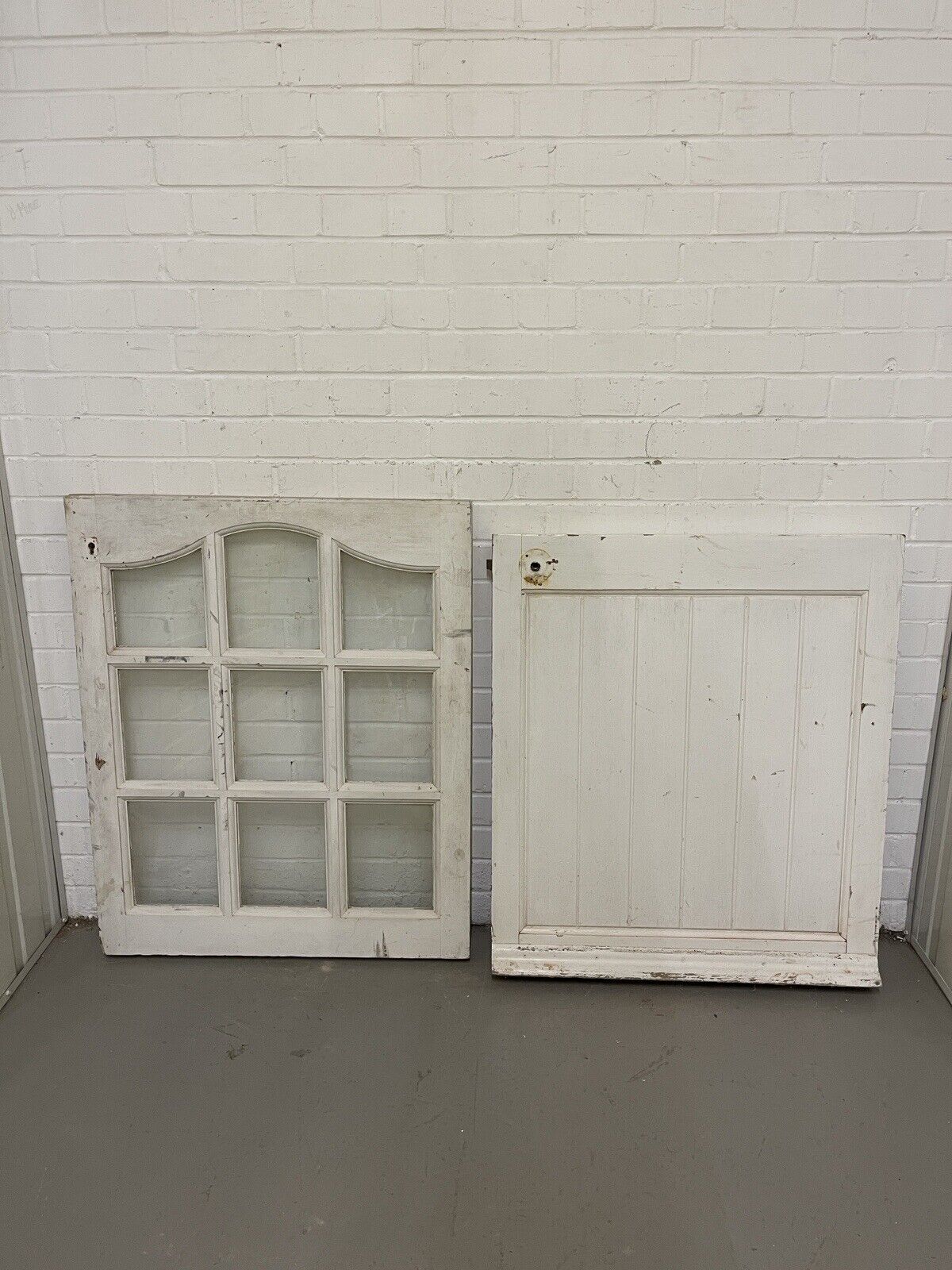 Solid Hardwood External Glass panel Stable Door 1800 X 755mm
