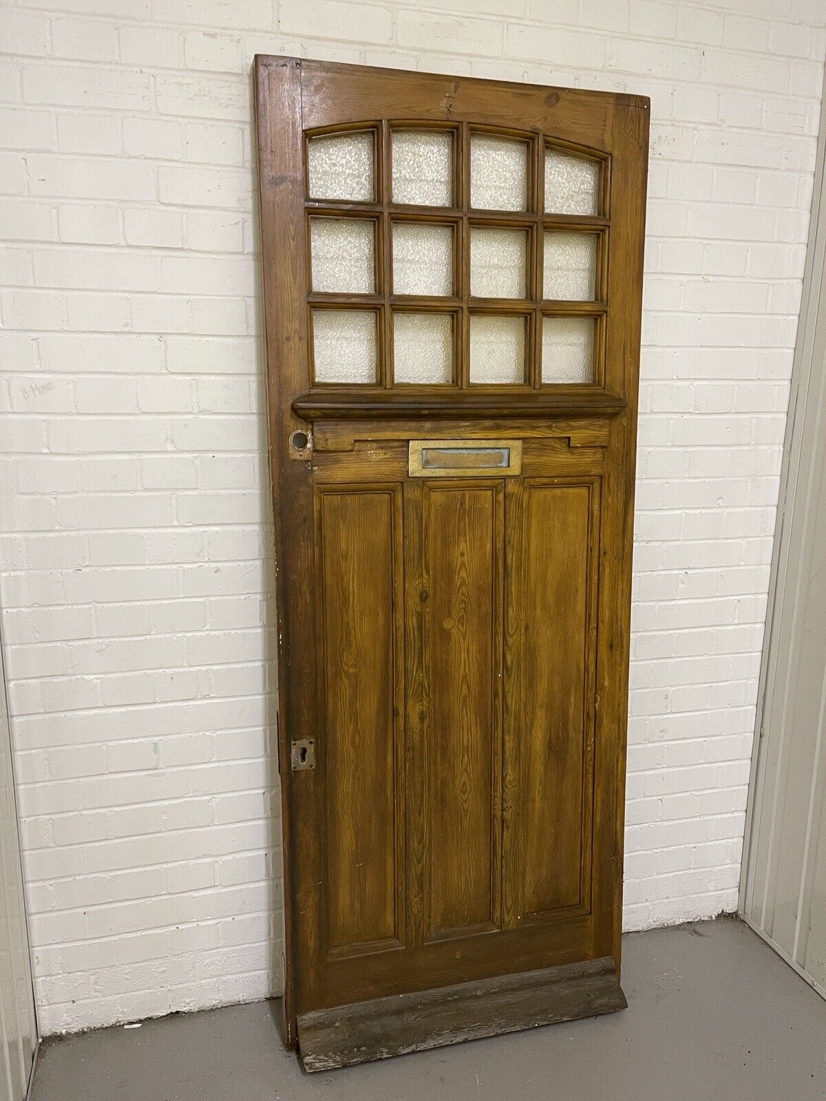 Reclaimed Old Victorian Georgian Edwardian Wooden Front Door 2020mm x 810mm