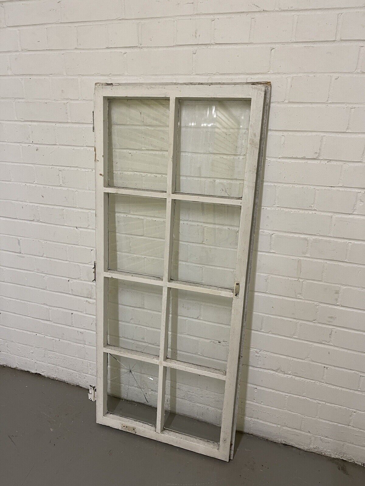 Modern Georgian 8 Panel Wooden Window 565 x 1290mm