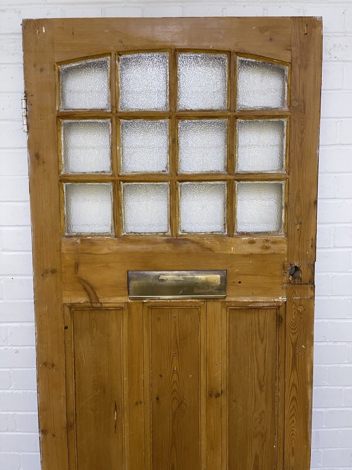 Reclaimed Old Victorian Georgian Edwardian Wooden Front Door 2020mm x 810mm