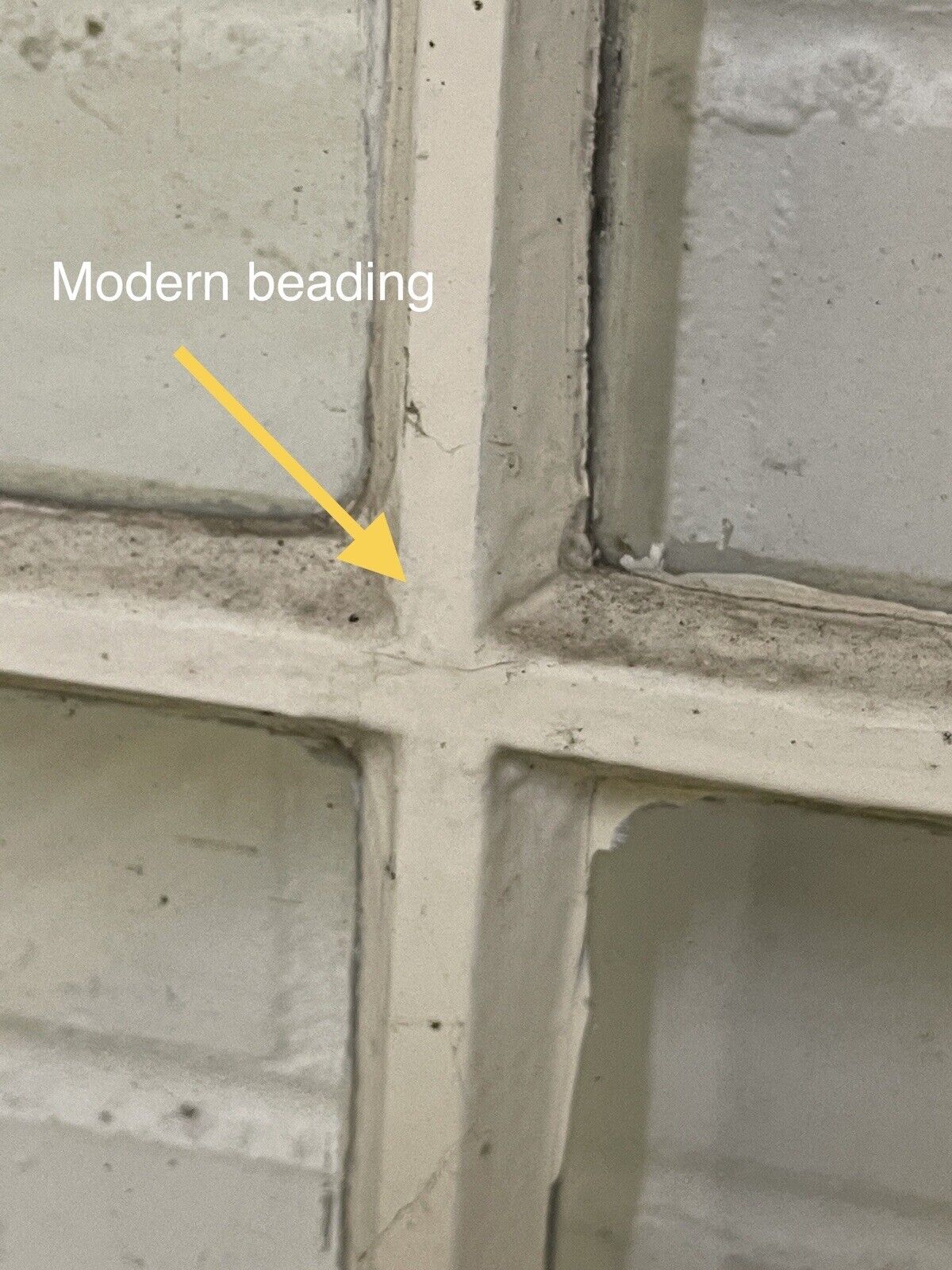 Modern Georgian 8 Panel Wooden Window 565 x 1290mm