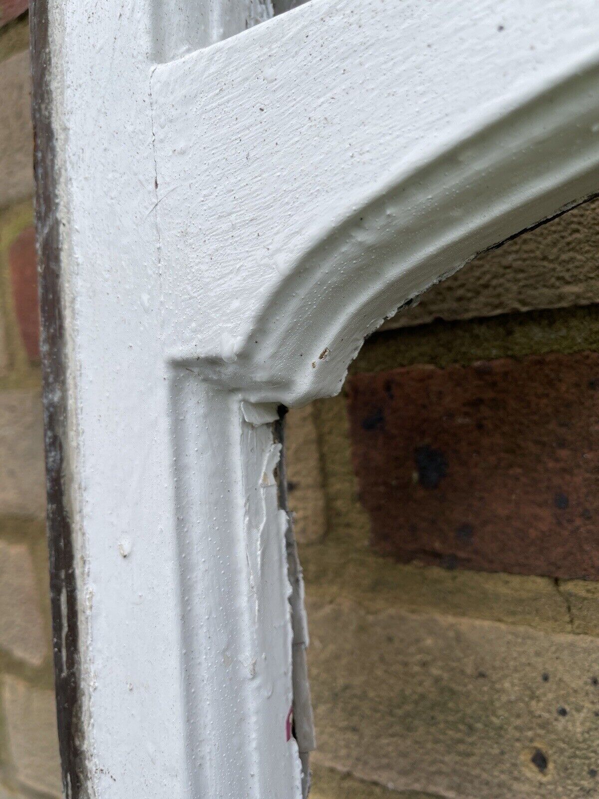 Reclaimed Old Edwardian Arch Sash Wooden Window 985 x 930mm