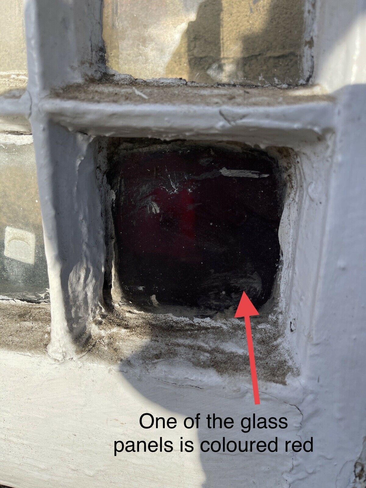 Reclaimed Old Edwardian 6 Panel Wooden Panel Sash Window
