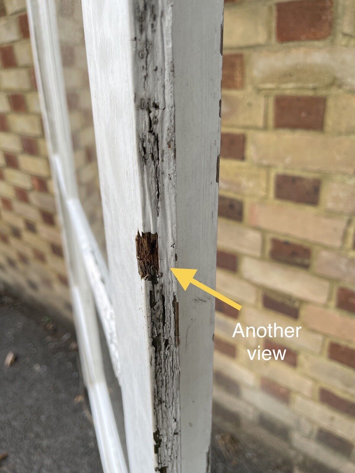 Reclaimed Old Georgian 6 Panel Wooden Window 1112mm or 1097mm x 1471mm