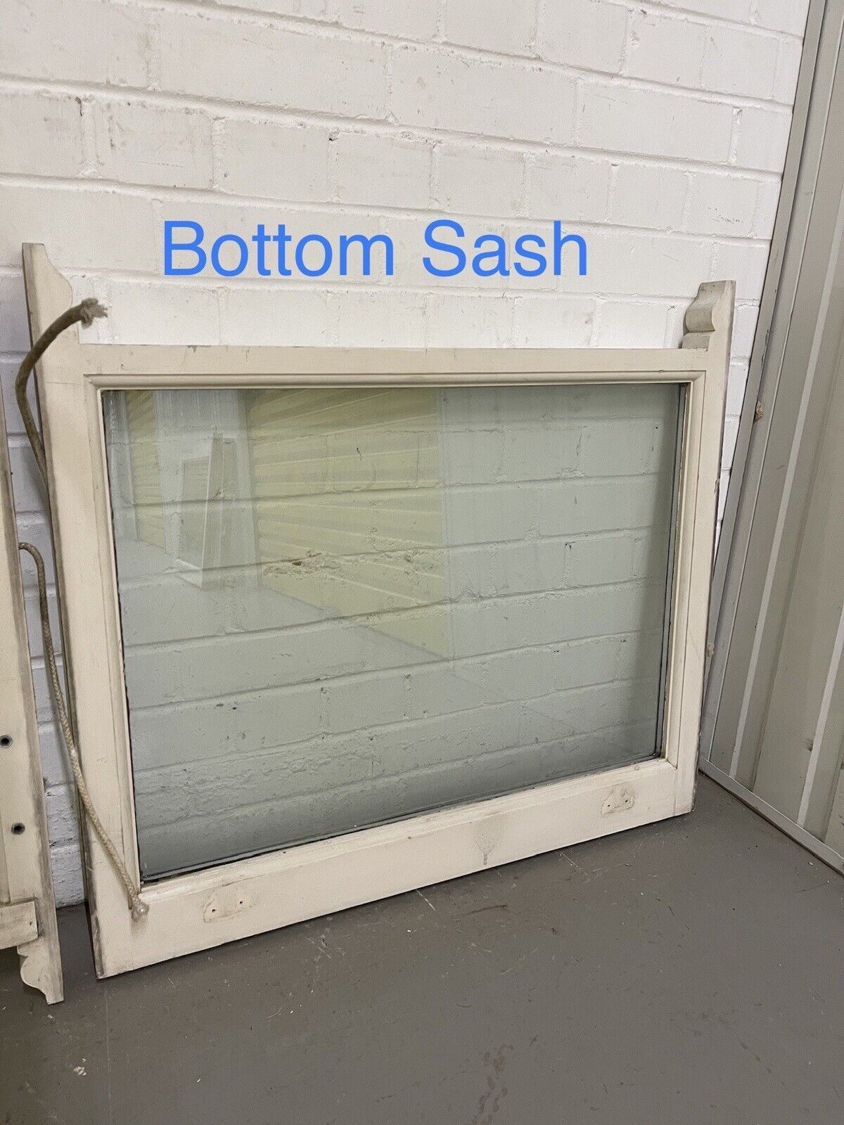 Two Pairs Of Double Glazed Wooden Sash Windows 803x687 798x715 803x688 803x715mm