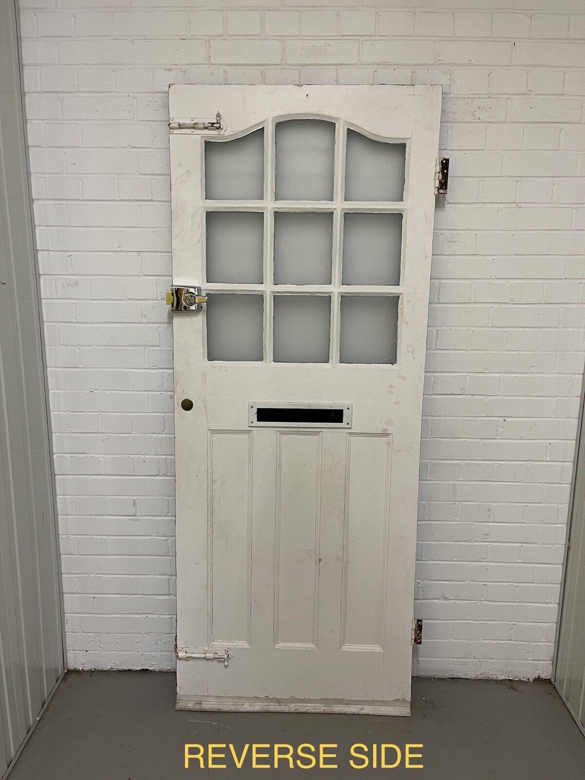 Reclaimed Victorian Wooden Panel External Front Door 2020 x 810mm