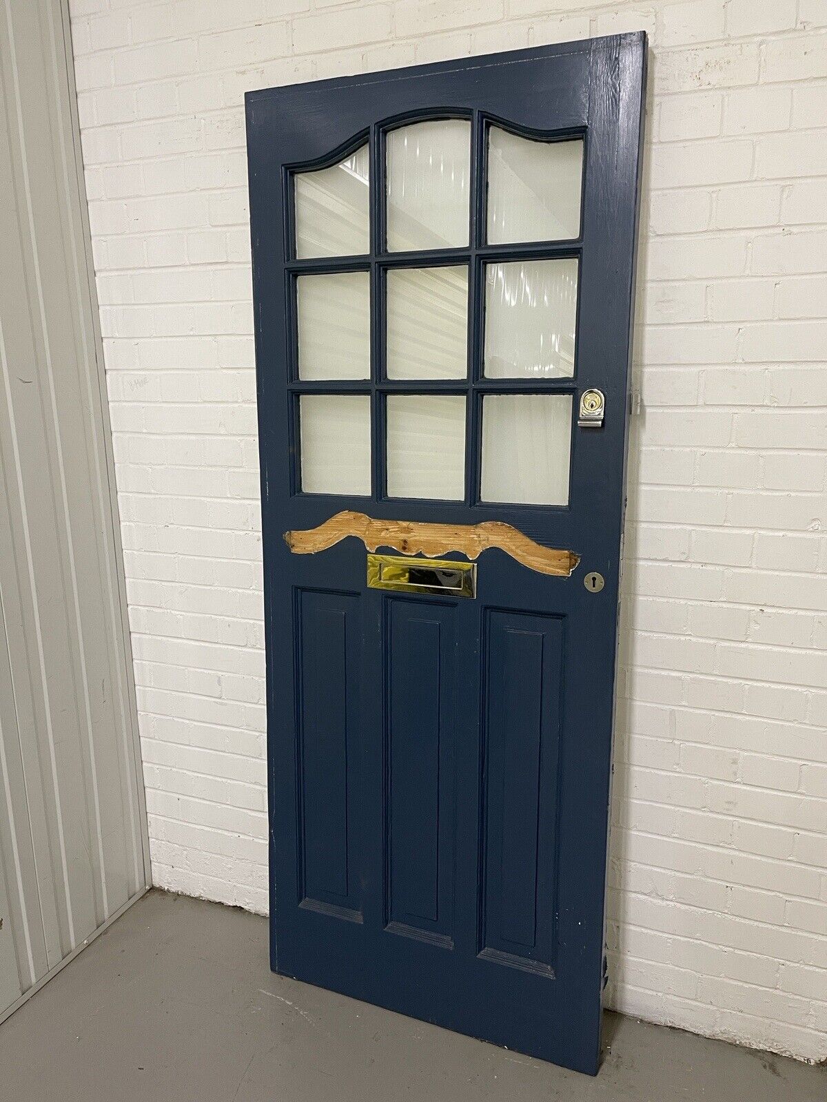 Reclaimed Victorian Wooden Panel External Front Door 2020 x 810mm