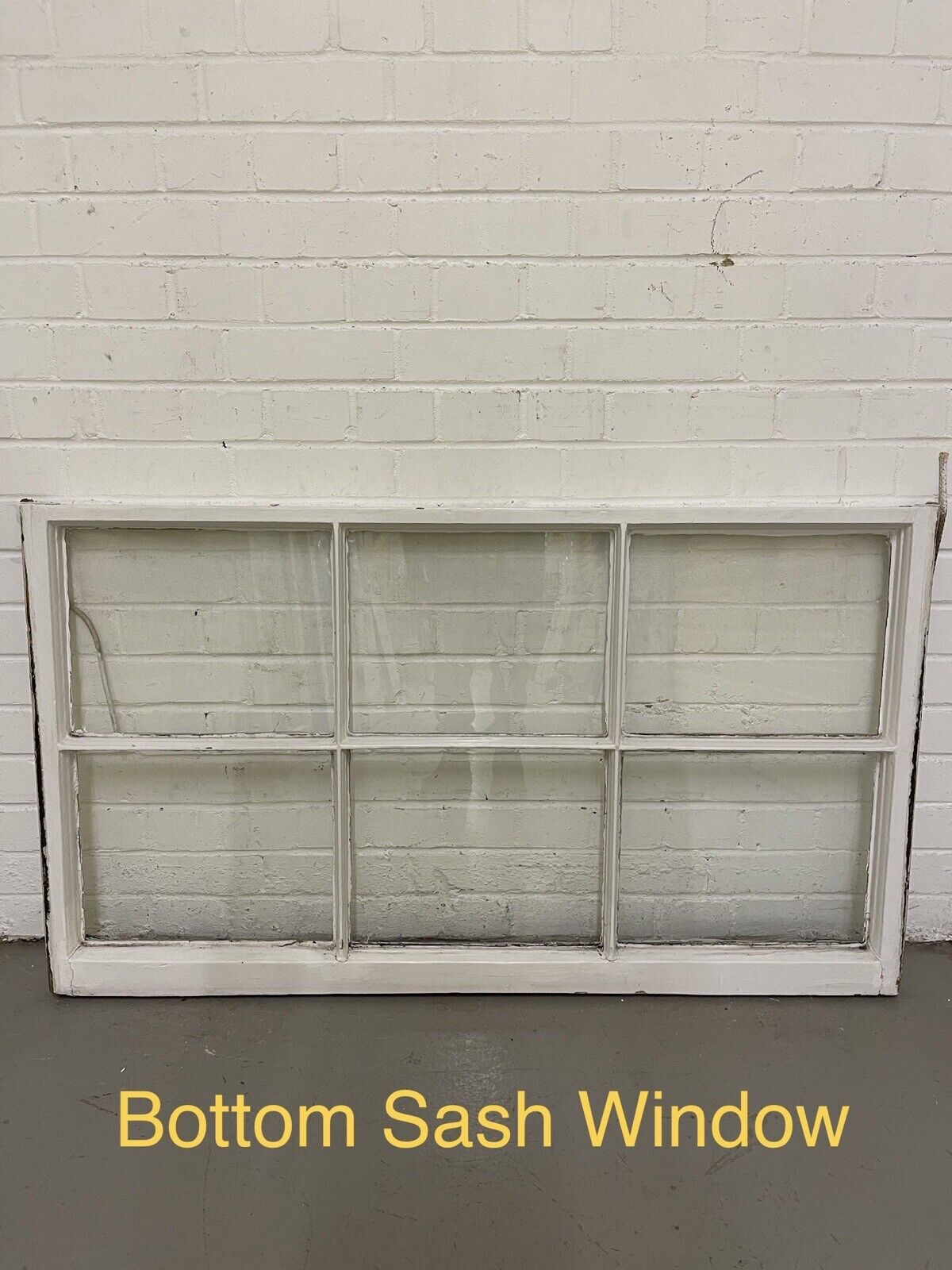 Pair Of Reclaimed Georgian 6 Panel Wooden Panel Sash Window 1210x675 1210x690
