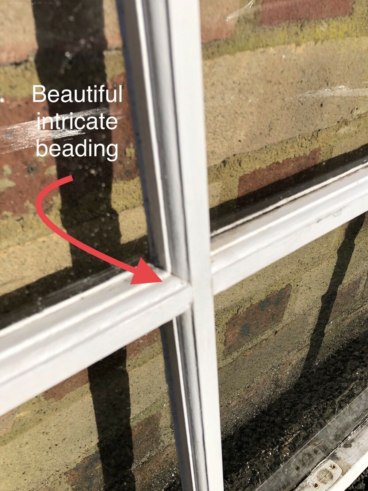 Reclaimed Old Georgian 6 Panel Wooden Sash Window