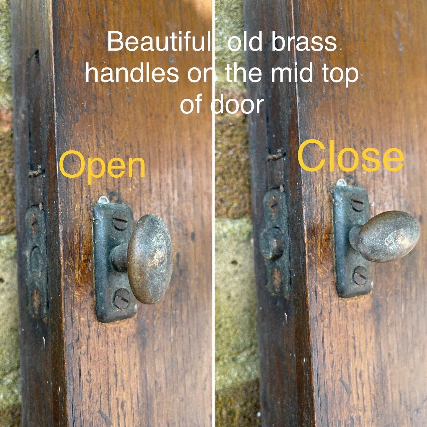 Reclaimed Old Wooden Front Door 1977mm x 990mm