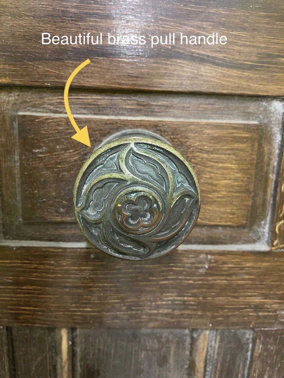 Reclaimed Arts and Crafts Victorian  Wooden Front Door 2165 x 1023mm