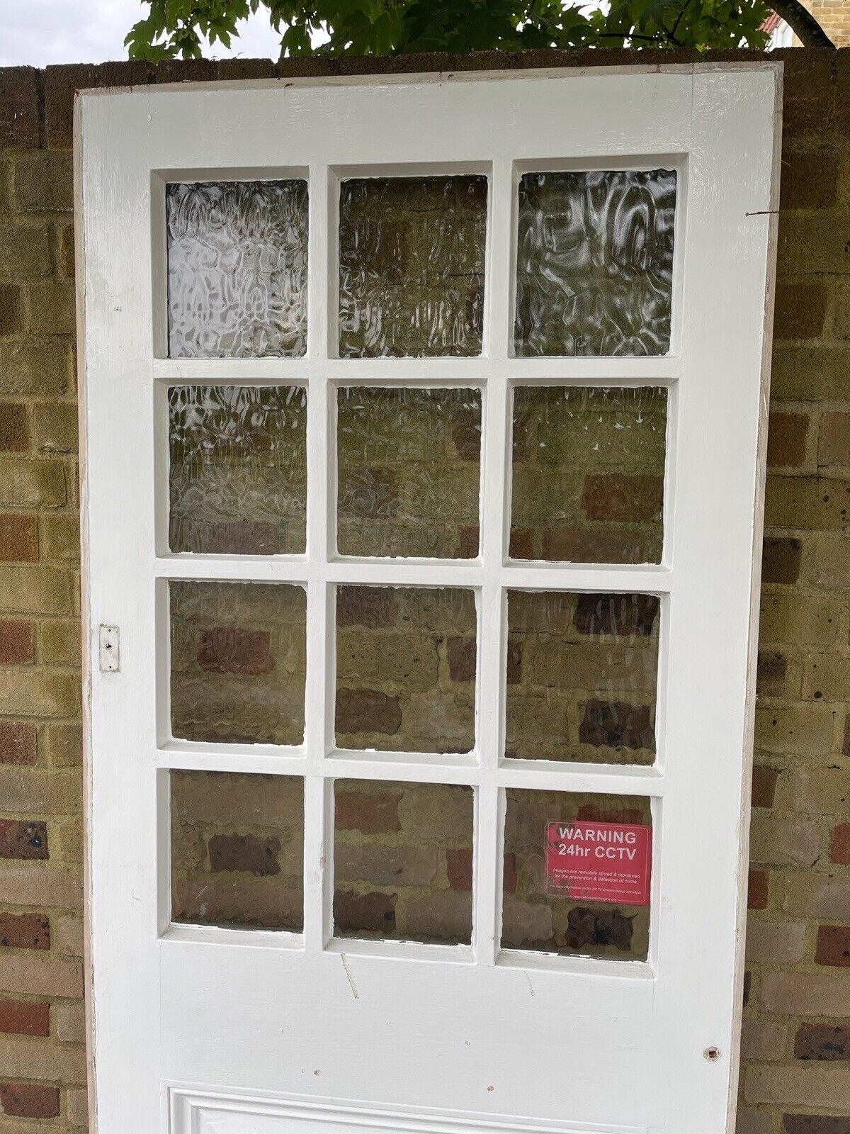 Reclaimed Georgian Wooden Panel Summer House External Door 1970 x 840mm