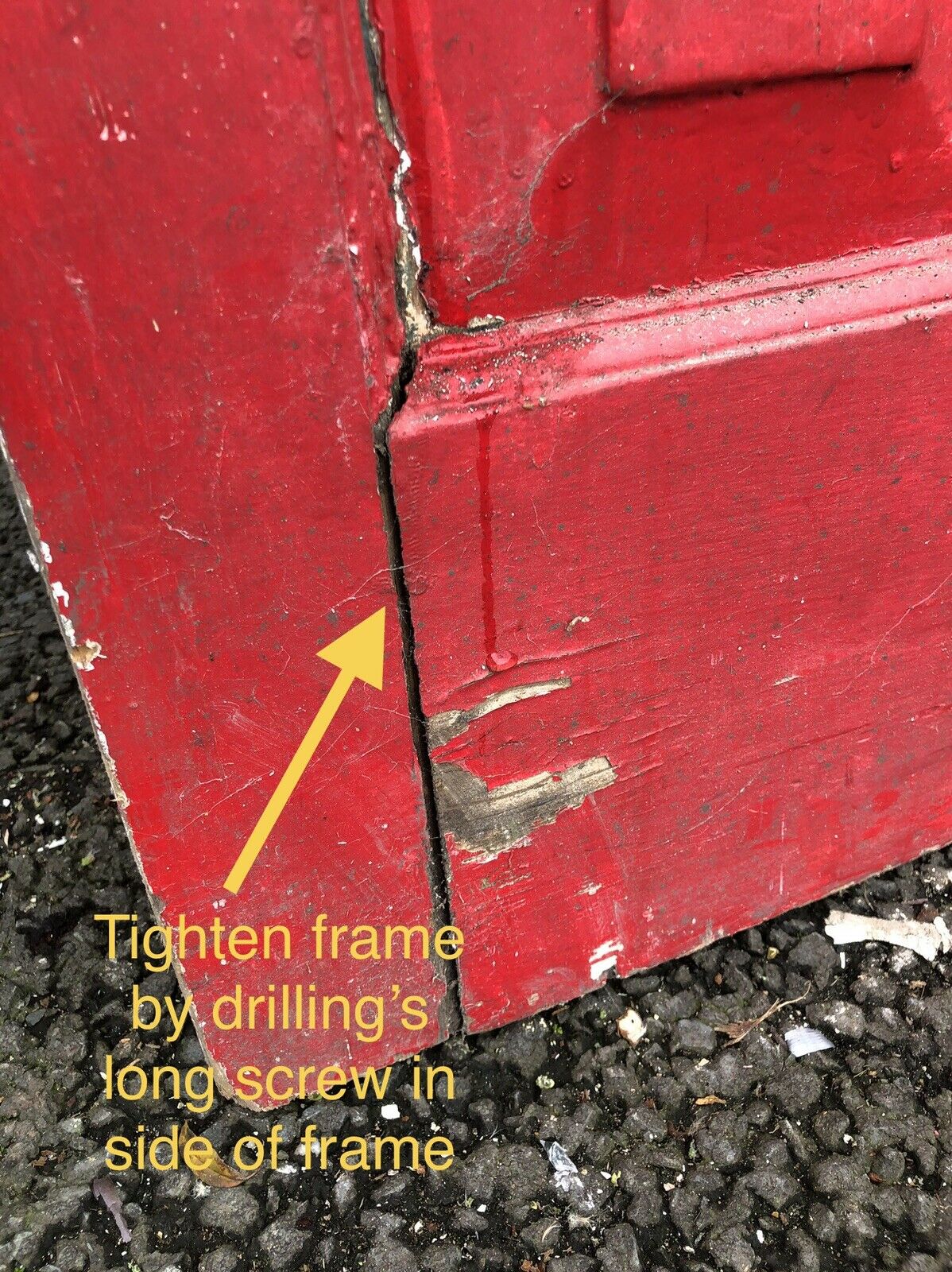 Reclaimed Old 1930s Art Deco Timber Wooden Edwardian Georgian Front Door