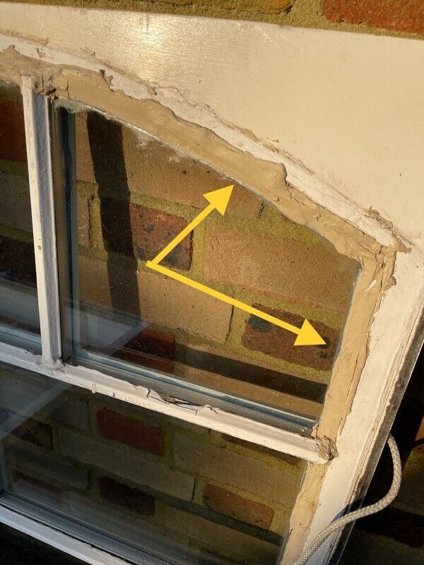 Job Lot Of Four Georgian Bar Double Glazed Matching Wooden Sash Windows