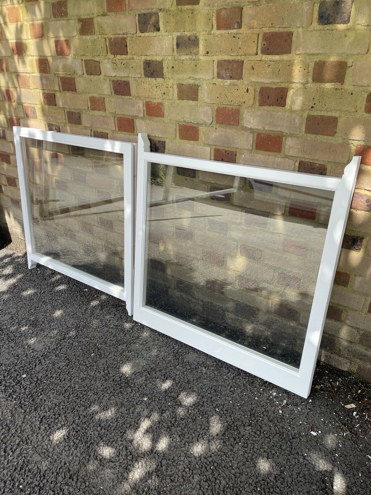 Modern Double Glazed Matching Wooden Sash Windows Top and Bottom