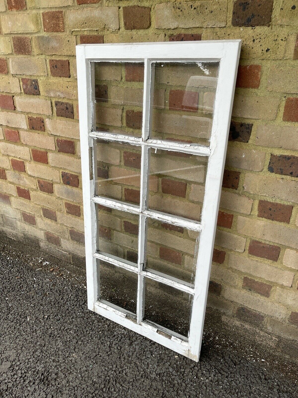 Modern Georgian 8 Panel Wooden Window 1110 x 555mm