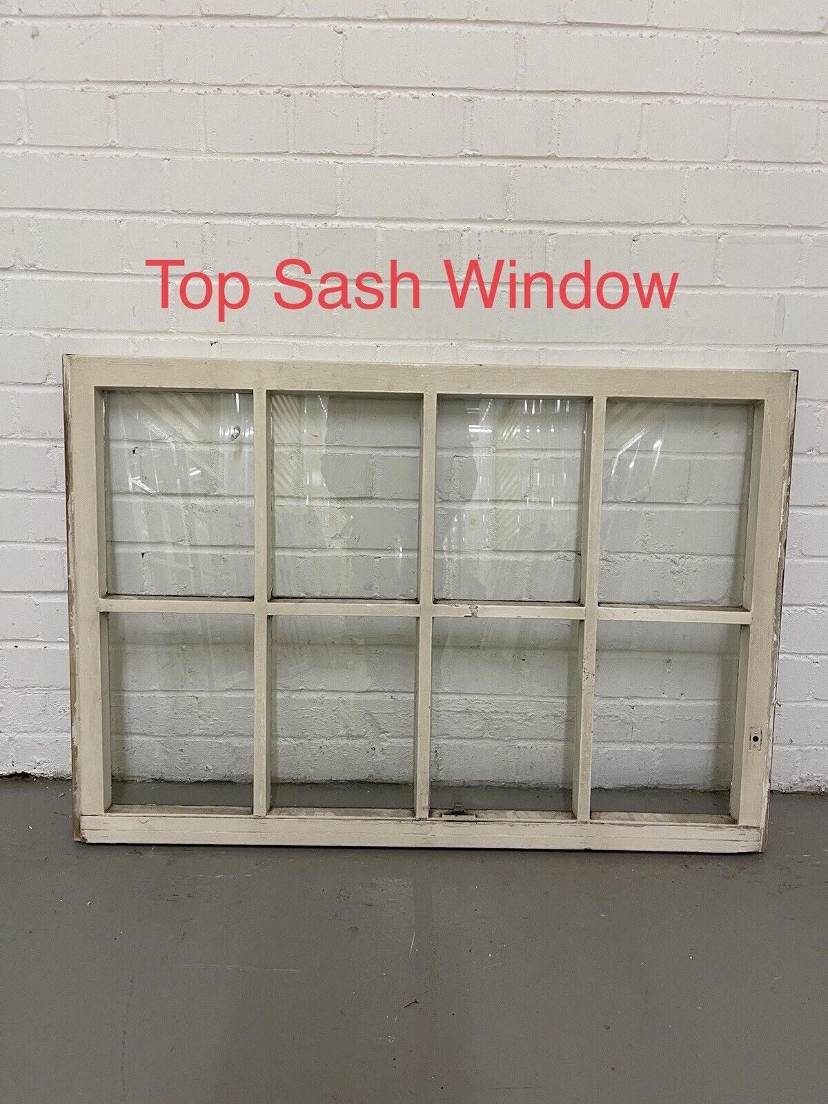 Pair of Modern Georgian 8 Panel Wooden Top Bottom Window 985 x 675 985 x 685