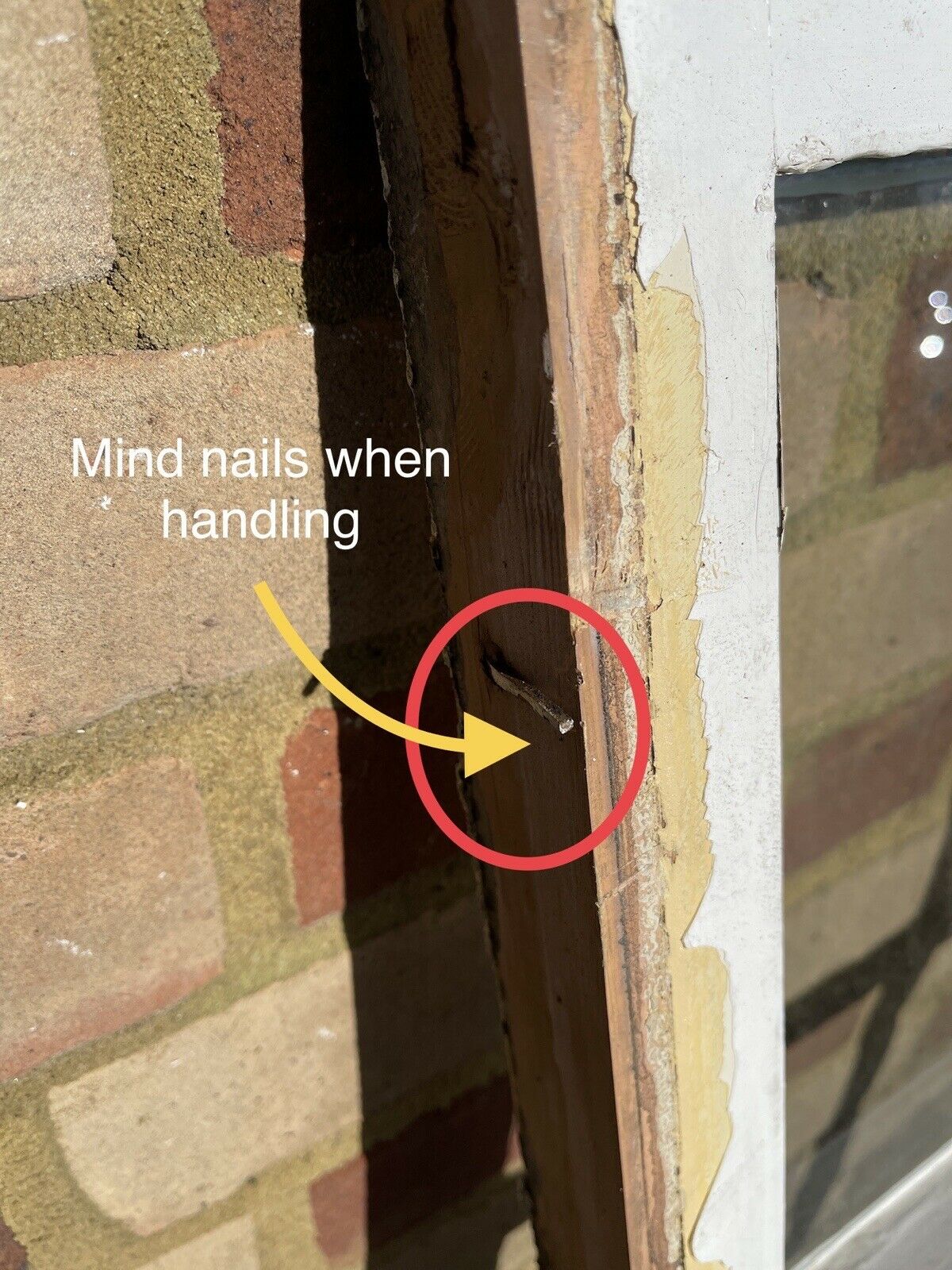 Modern Georgian 4 Panel Wooden Window 563 x 743mm