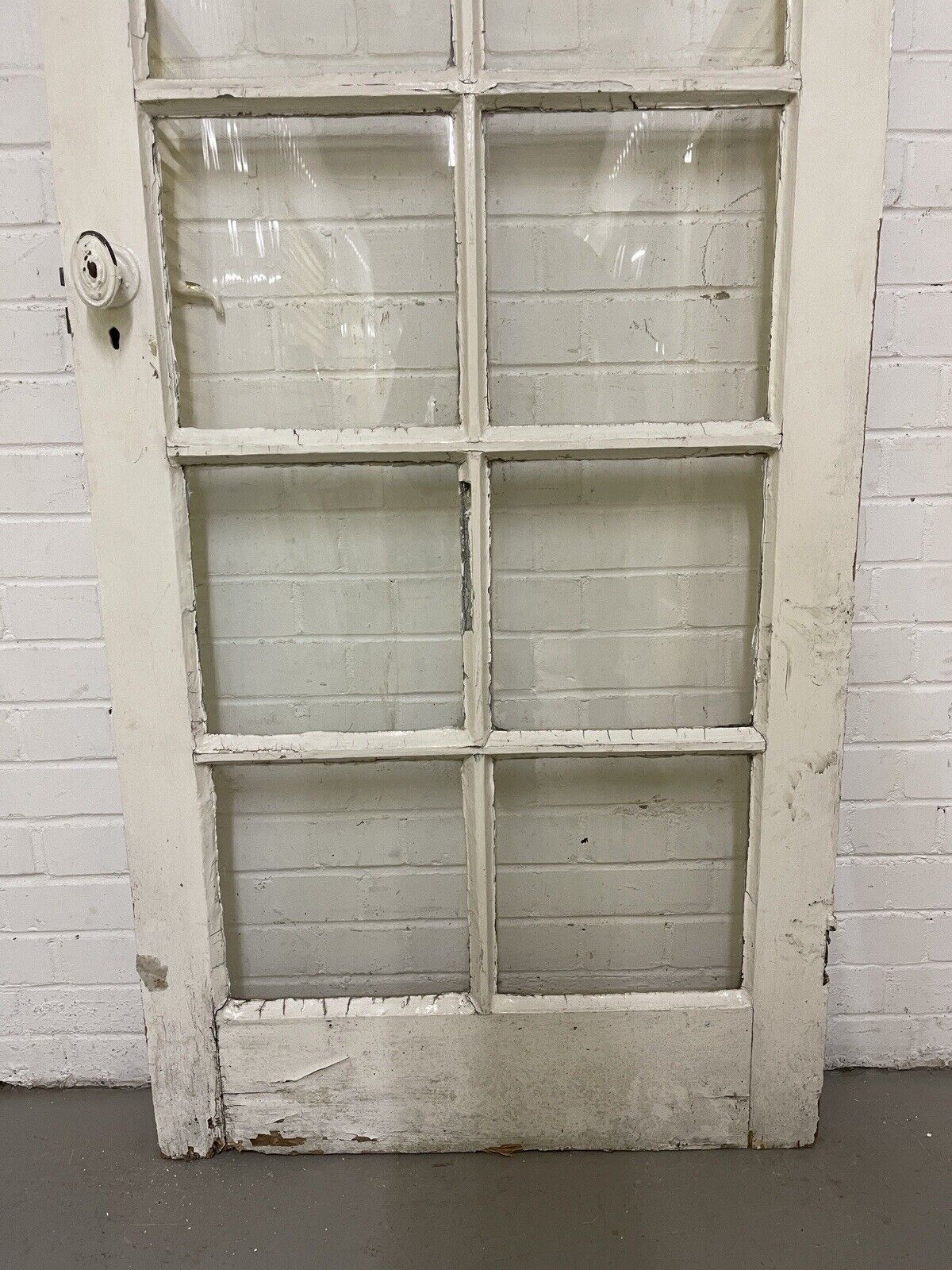 Reclaimed Georgian Wooden Panel External Front Door 1922 x 810mm