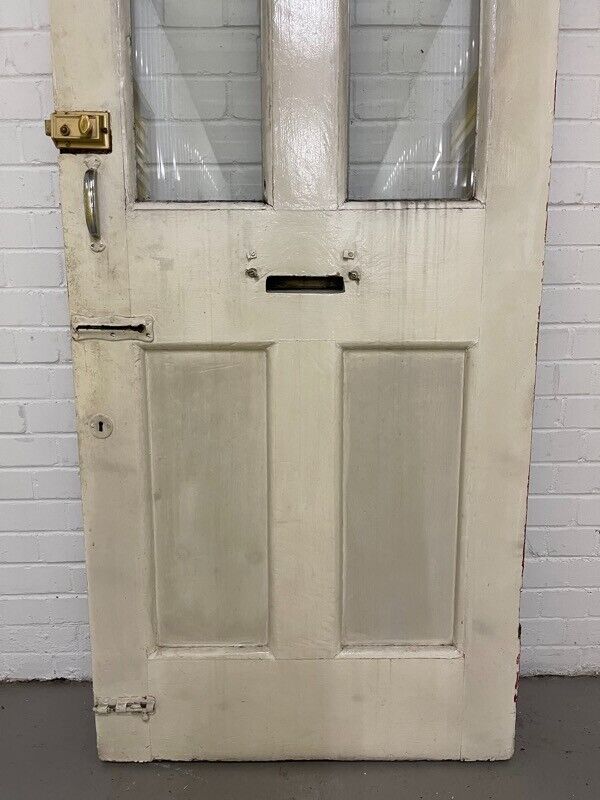 Reclaimed Victorian Wooden Panel External Front Door 2060 x 835mm