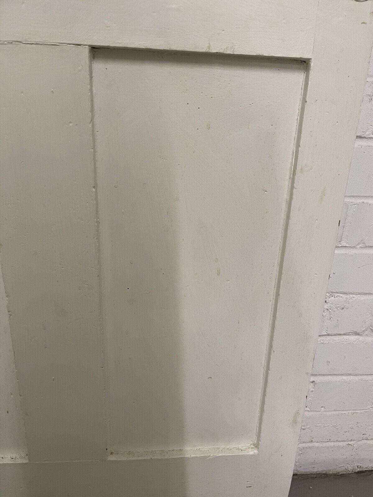 Reclaimed Victorian Pine Internal 4 panel Door 1937 OR 1945mm x 673mm